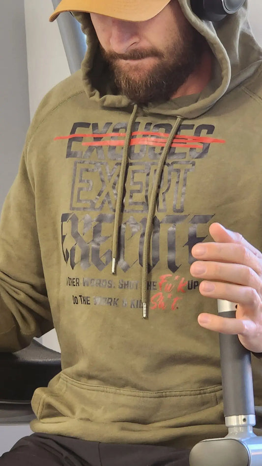 'No Excuses' Hoodie image 1