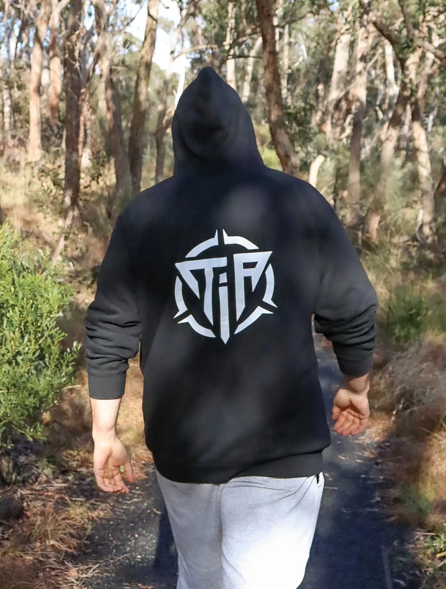 'Innertia' Hoodie (Black) image 2