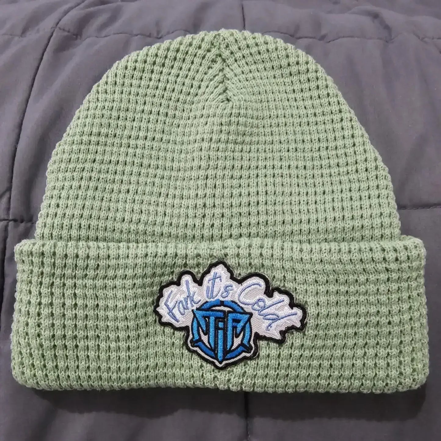 'Fark it's Cold' Beanie - Sage image