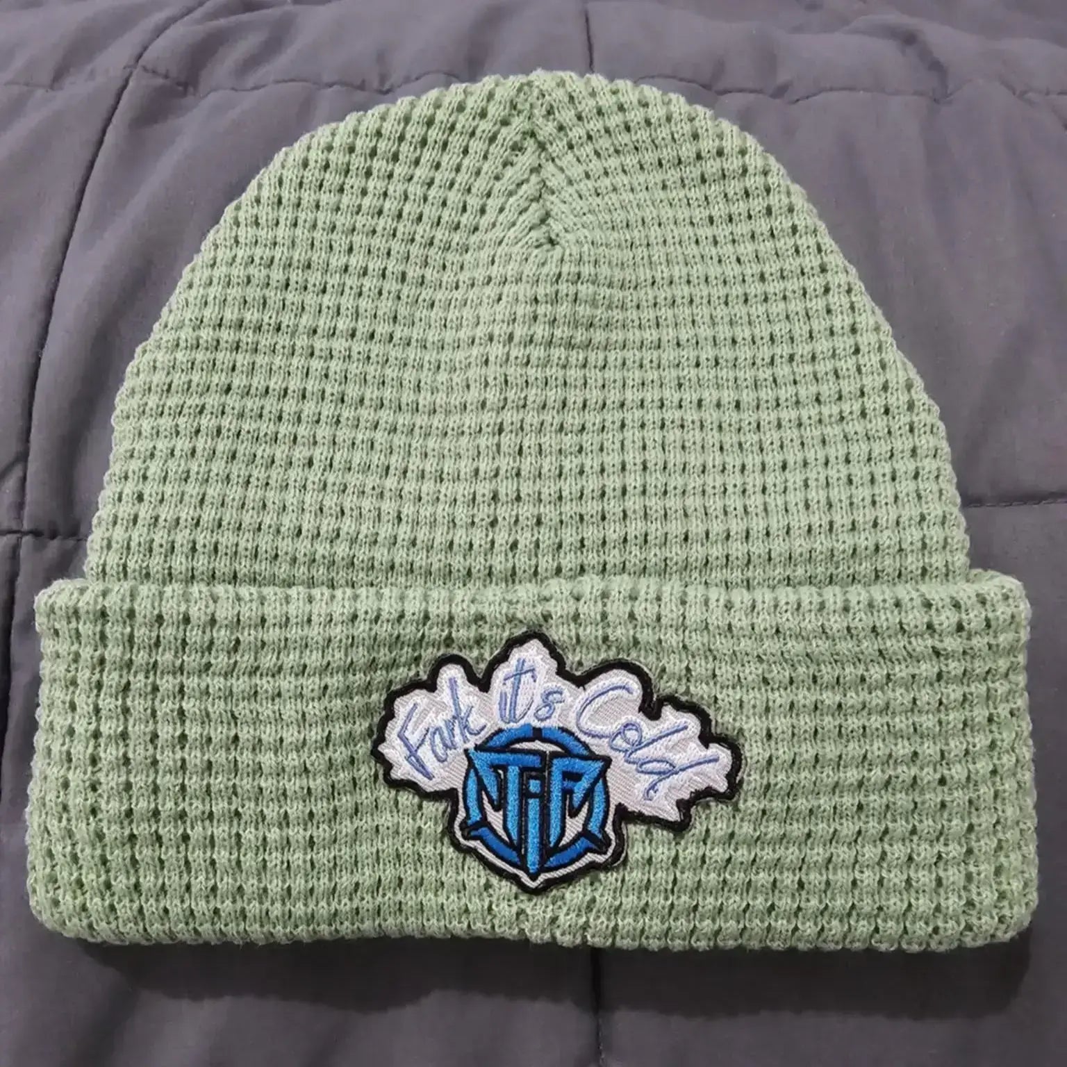 'Fark it's Cold' Beanie - Sage image