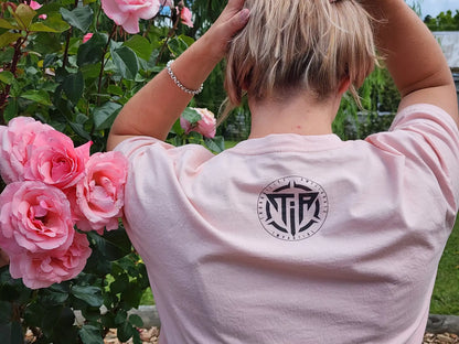 Floral Tee (Pale Peach) image 2