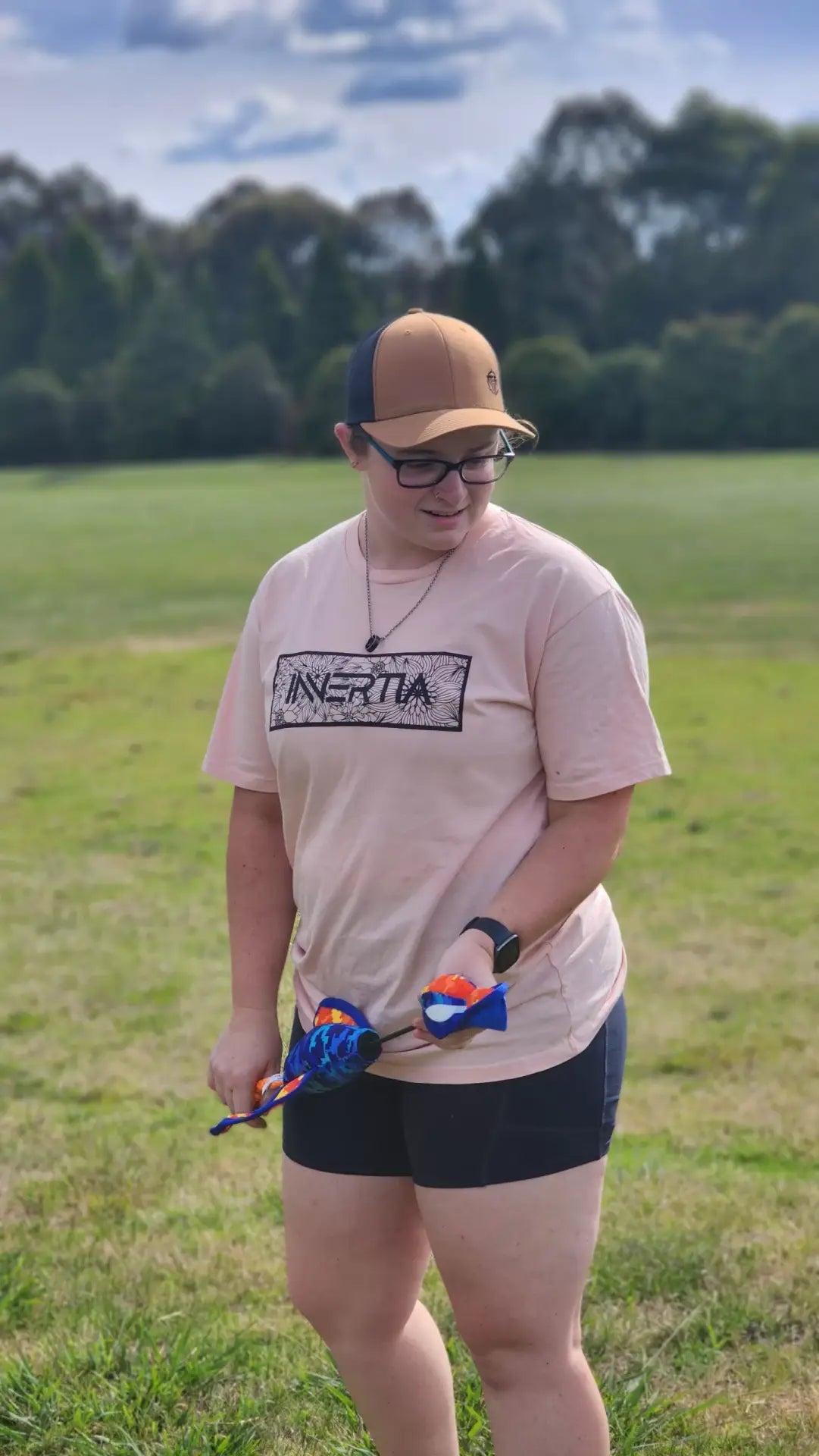 Floral Tee (Pale Peach) image 3