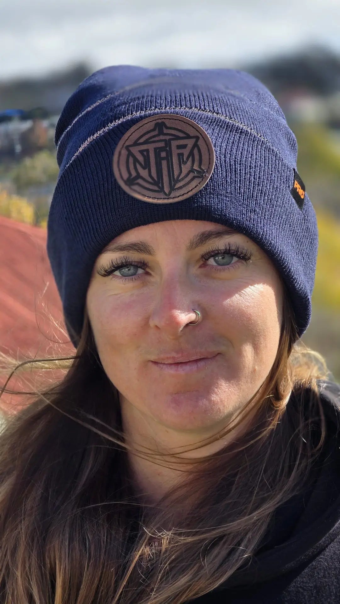 'TIA' Beanie - Navy image