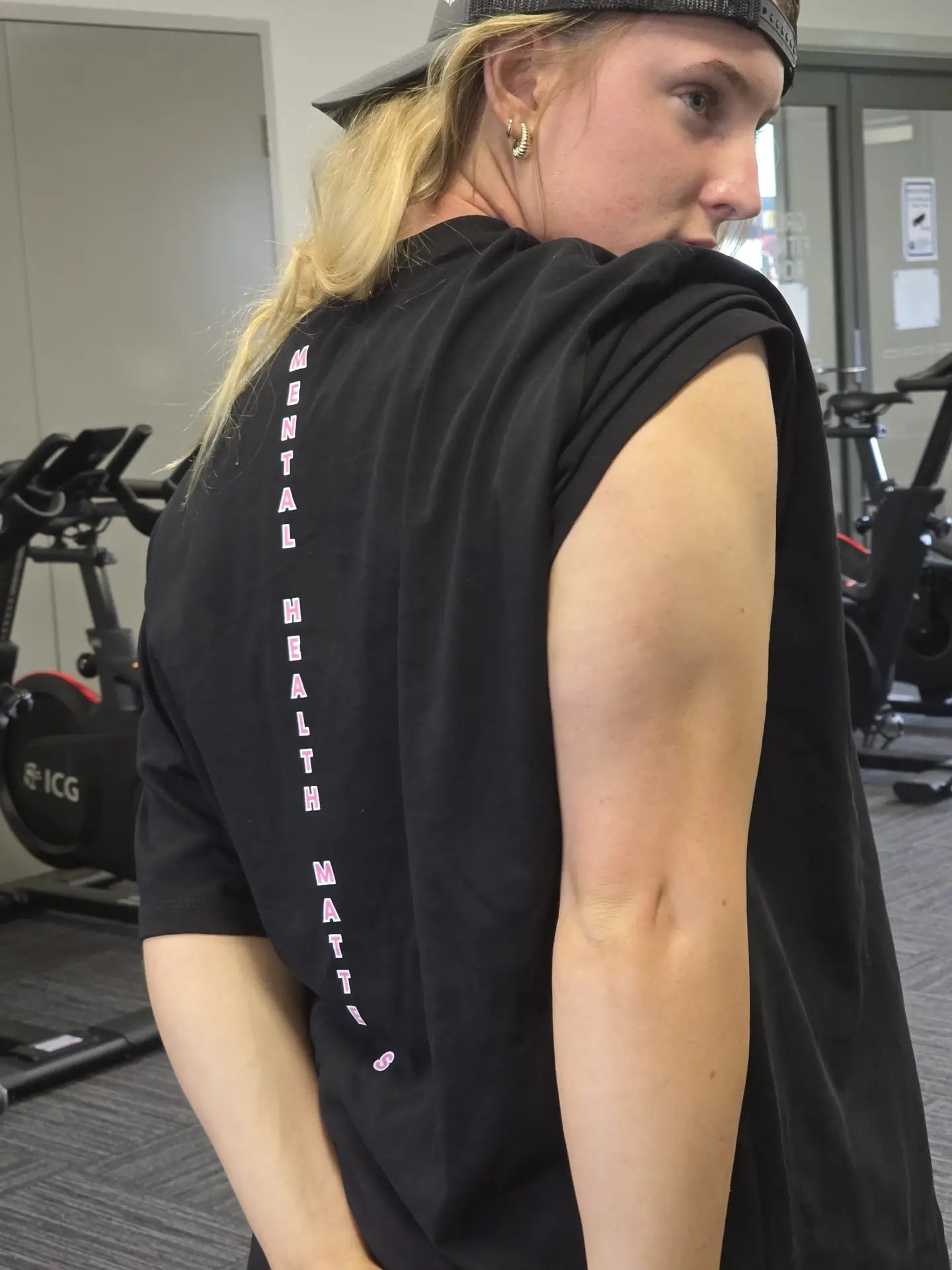 'MHM' Oversized Tee image 4