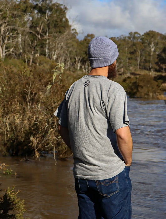 'Innertia' Tee (Heather Grey) image 1