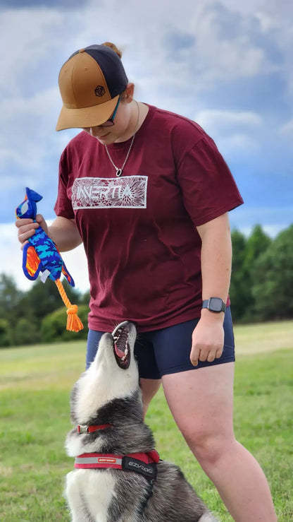 Floral Tee (Maroon) image 6