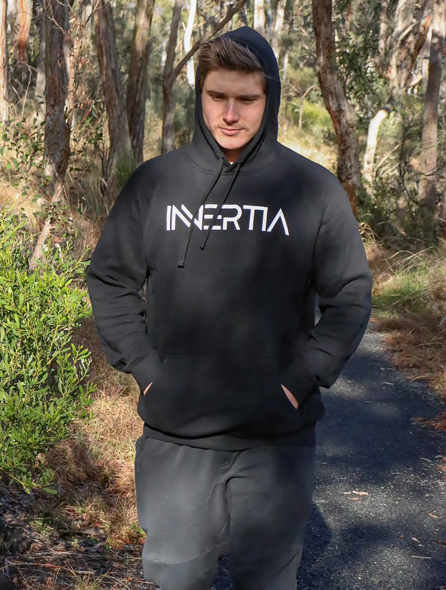'Innertia' Hoodie (Black) image 0
