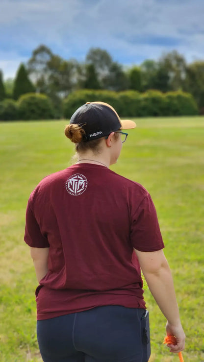 Floral Tee (Maroon) image 4