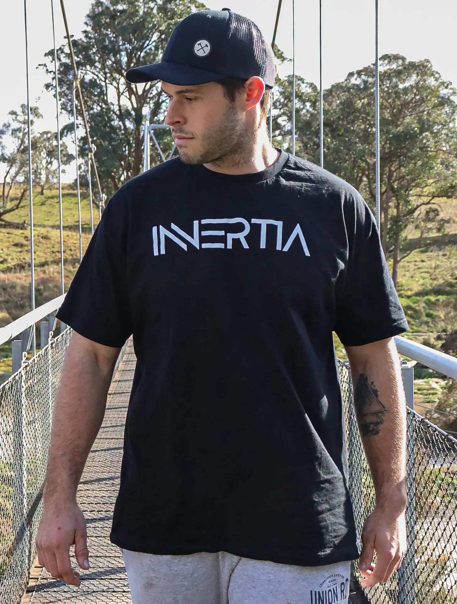 'Innertia' Tee (Black) image 0