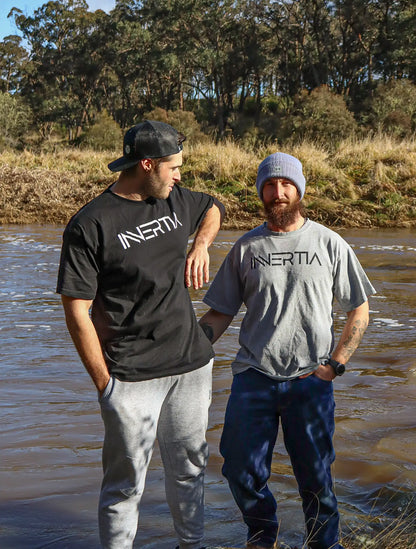 'Innertia' Tee (Heather Grey) image 3